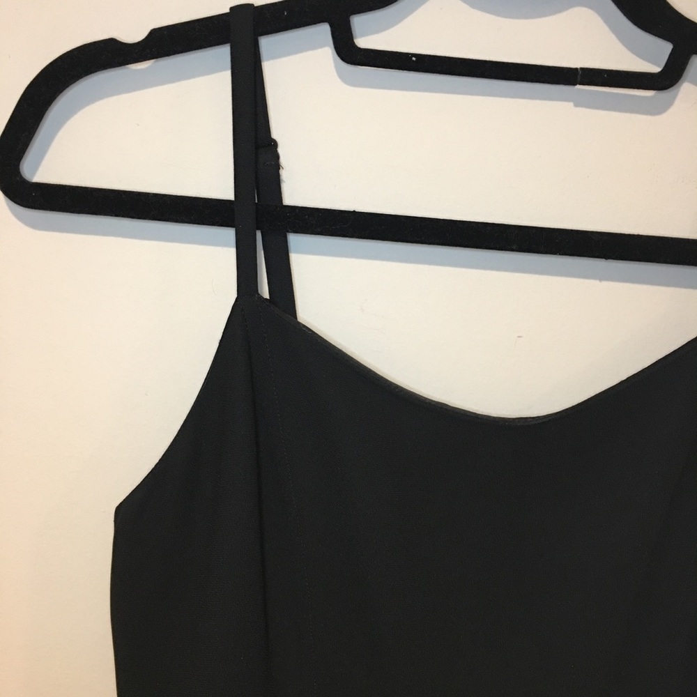 YL black dress With Adjustable straps LBD size 10 - Picture 4 of 8